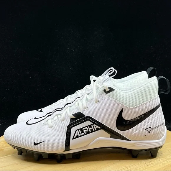 Mens Nike Alpha Menace Varsity 3 Shark Football Cleat Size 10.5 (CV0586-100) - Picture 7 of 10